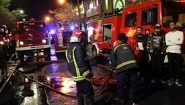 بازار کفاشان تبریز طعمه حریق شد