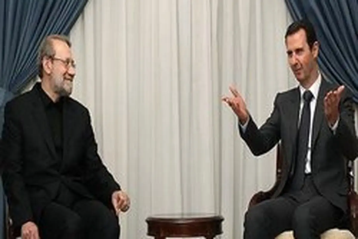 لاریجانی: بشار اسد یکی از رهبران هوشمند منطقه است