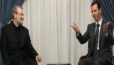 لاریجانی: بشار اسد یکی از رهبران هوشمند منطقه است