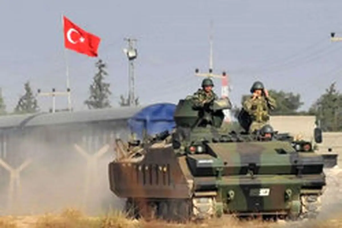 ترکیه: به ۱۱۵ موضع ارتش سوریه حمله کردیم!
