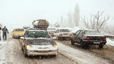 گردنه‌های کوهستانی زنجان اسیر کولاک شدید