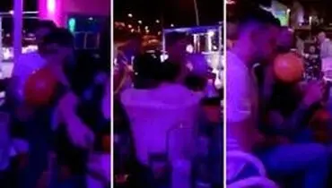 دردسر فوت کردن در بادکنک خنده‌زا برای جهانبخش