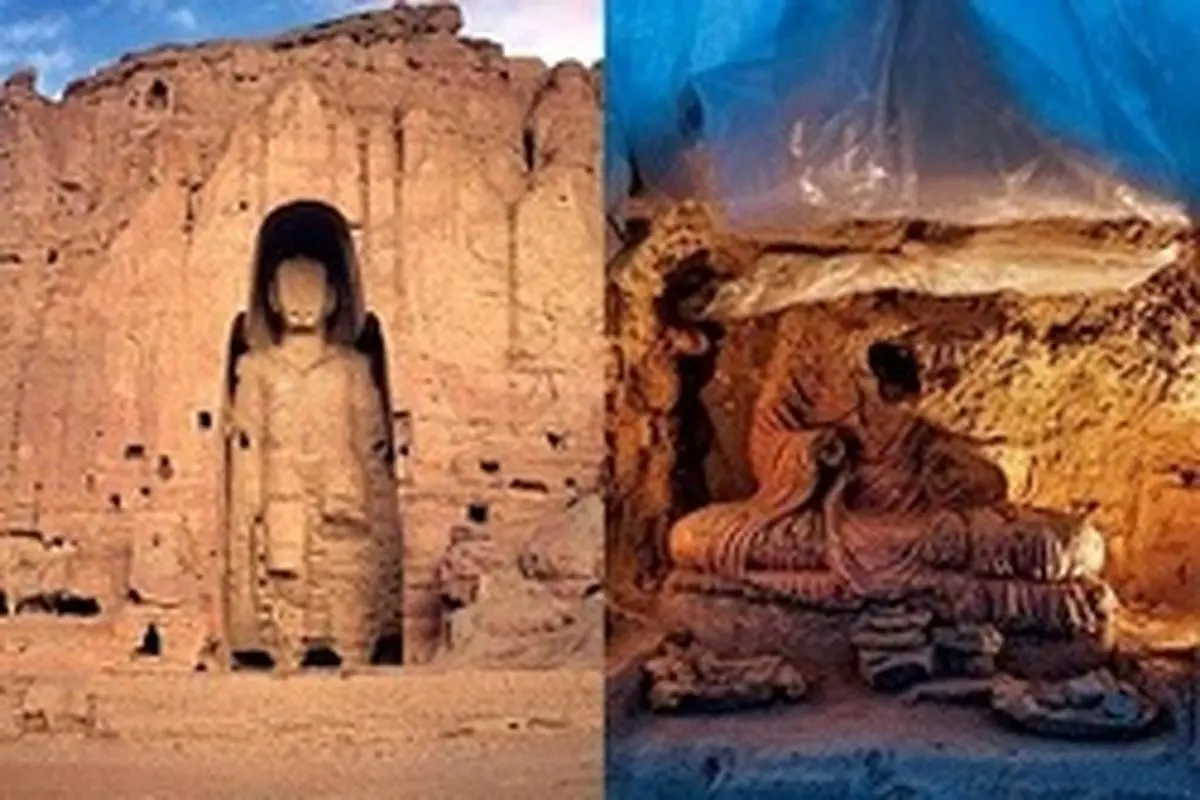 آثار بودایی به جا مانده در افغانستان +تصاویر