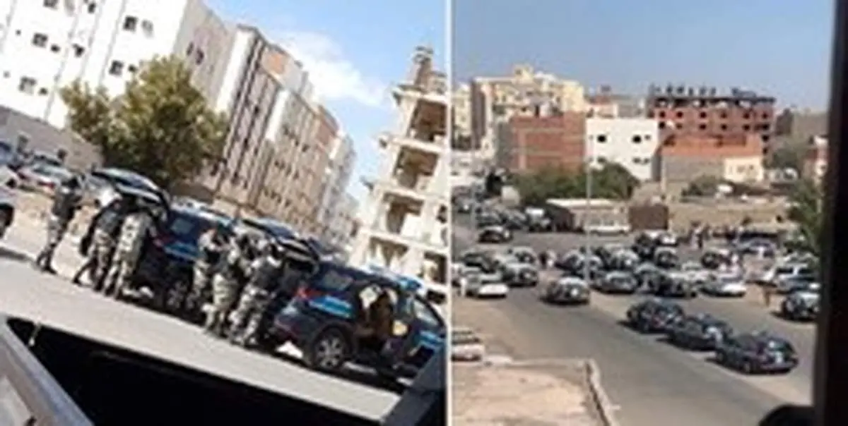 تیراندازی در شهر مدینه منوره +عکس