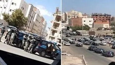 تیراندازی در شهر مدینه منوره +عکس