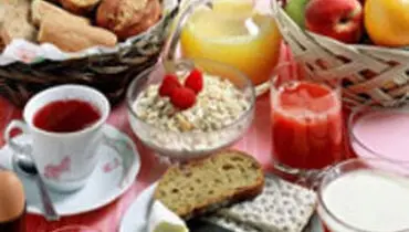 با خوردن صبحانه مفصل کالری بیشتری بسوزانید
