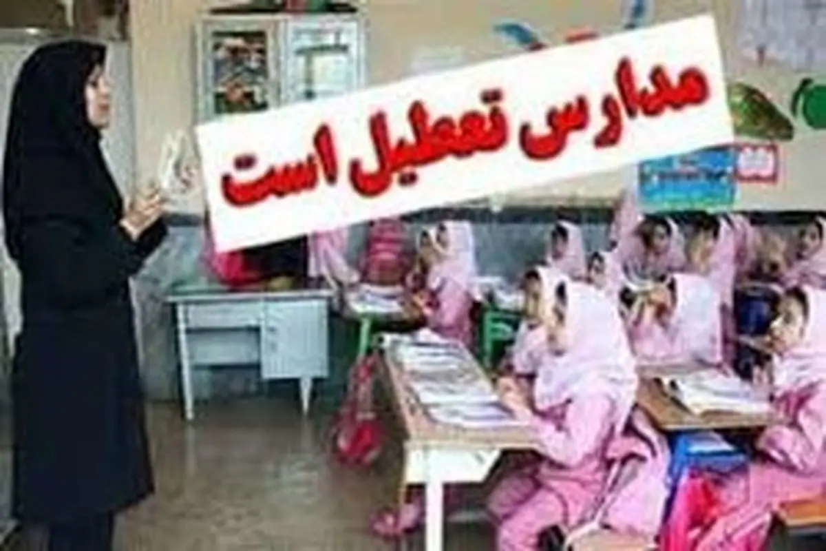 مدارس استان کرمان از روز دوشنبه تا آخر هفته تعطیل شدند