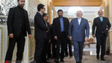دیدار وزیر امور خارجه اتریش با ظریف