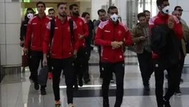 شیشه اتوبوس پرسپولیسی‌ها شکست +عکس