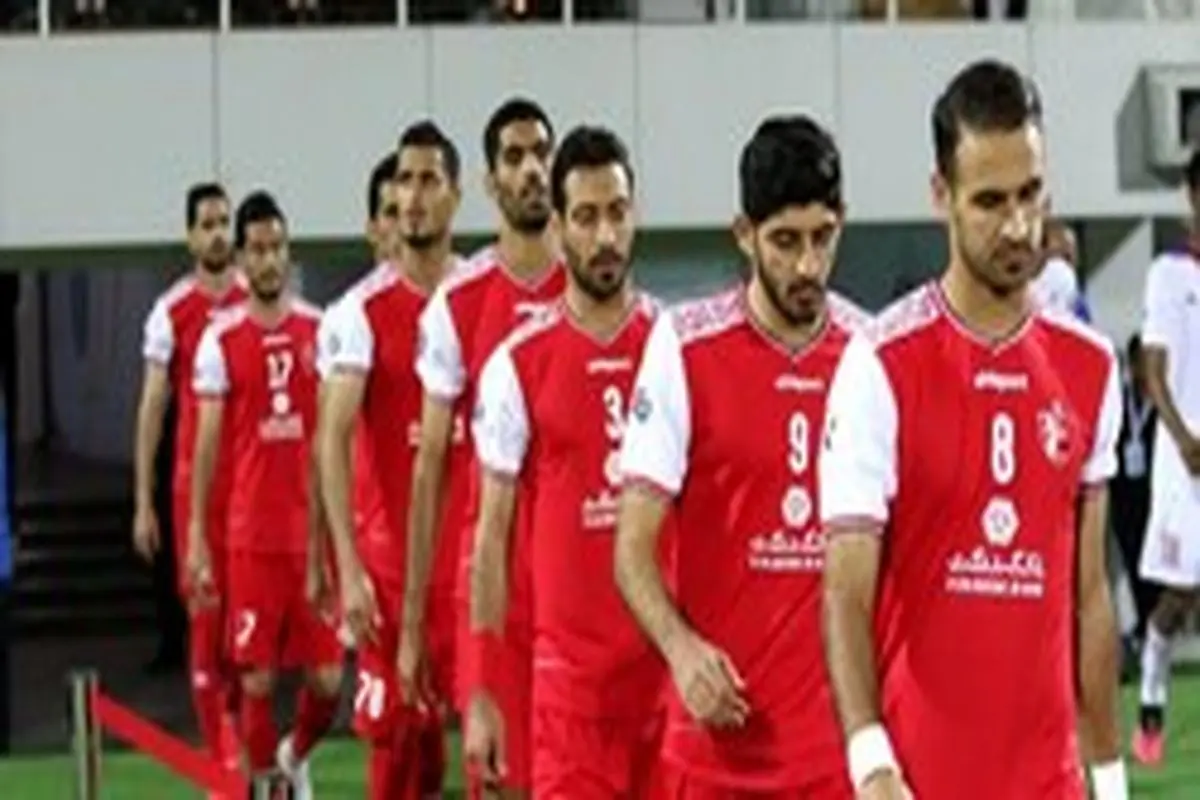 کاروان تیم فوتبال پرسپولیس به تهران بازگشت