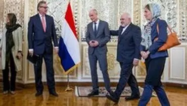 توییت ظریف از دیدارهایش با همتایان هلندی و اتریشی