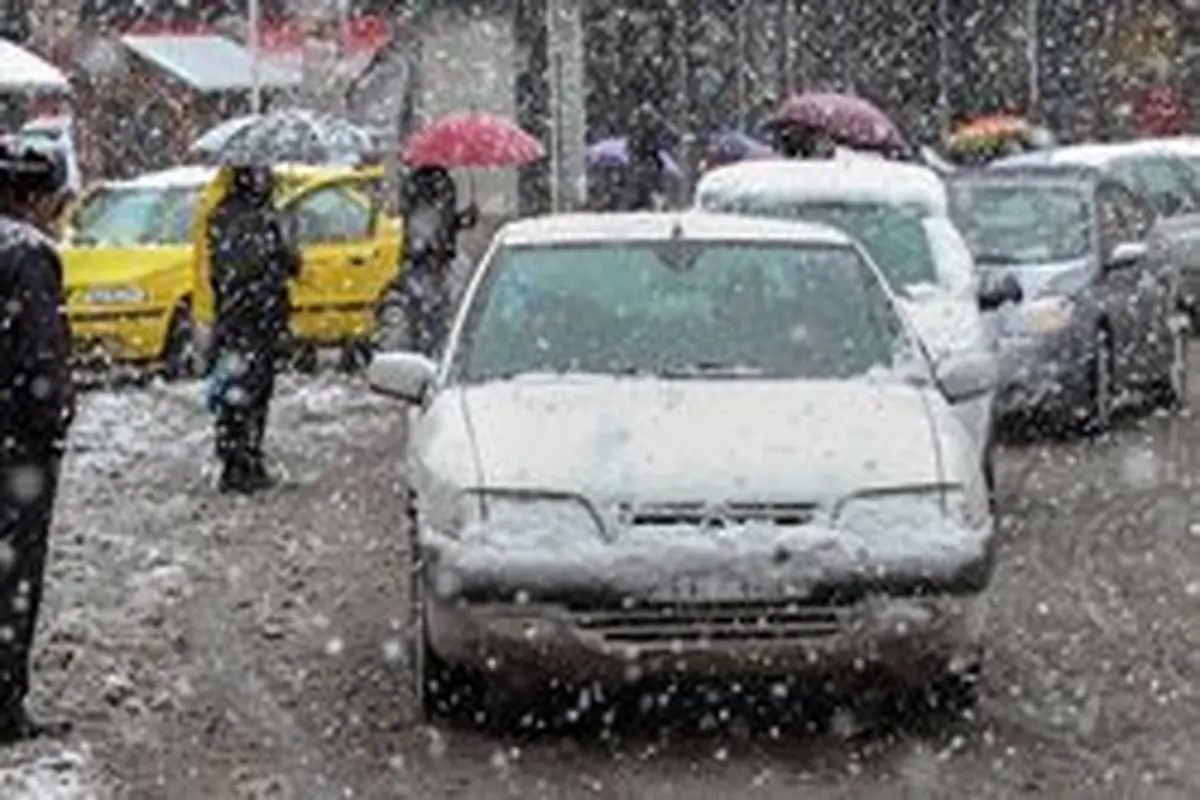 بارش برف و وزش باد شدید در برخی نقاط کشور