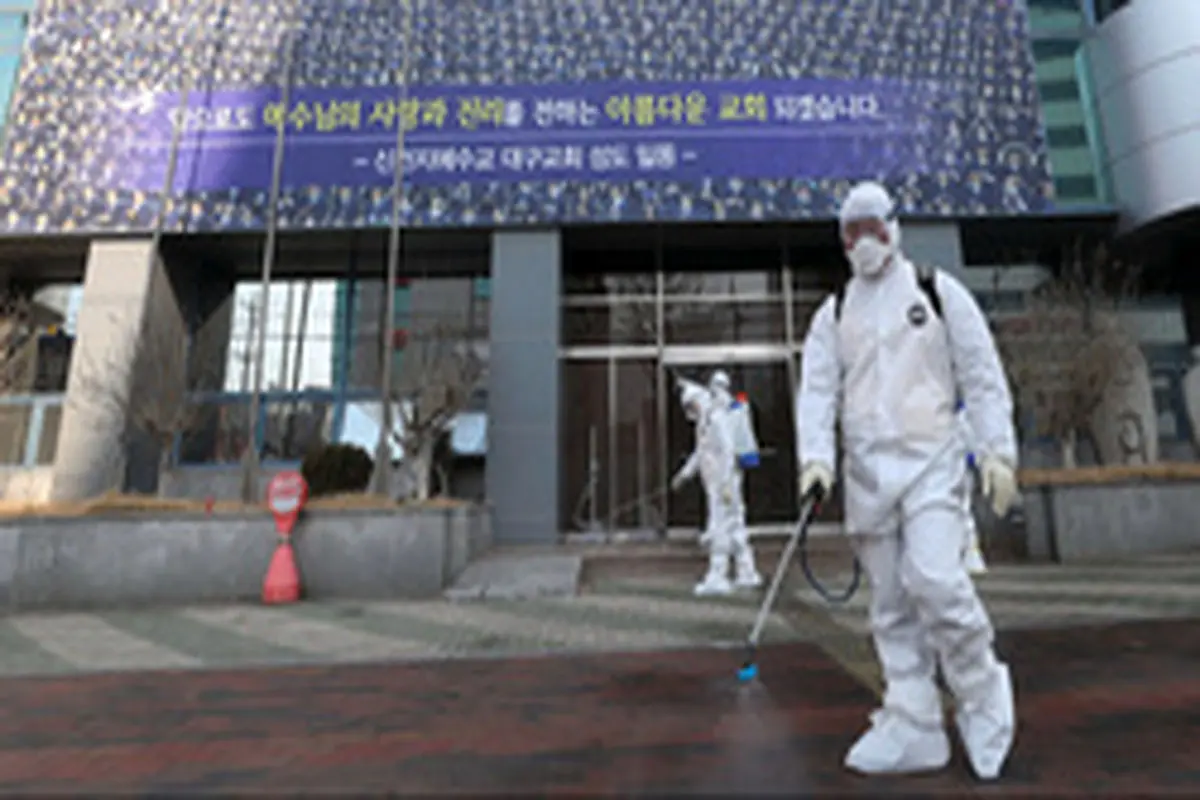 ابتلای ۶۰ نفر دیگر به ویروس کرونا در کره‌جنوبی