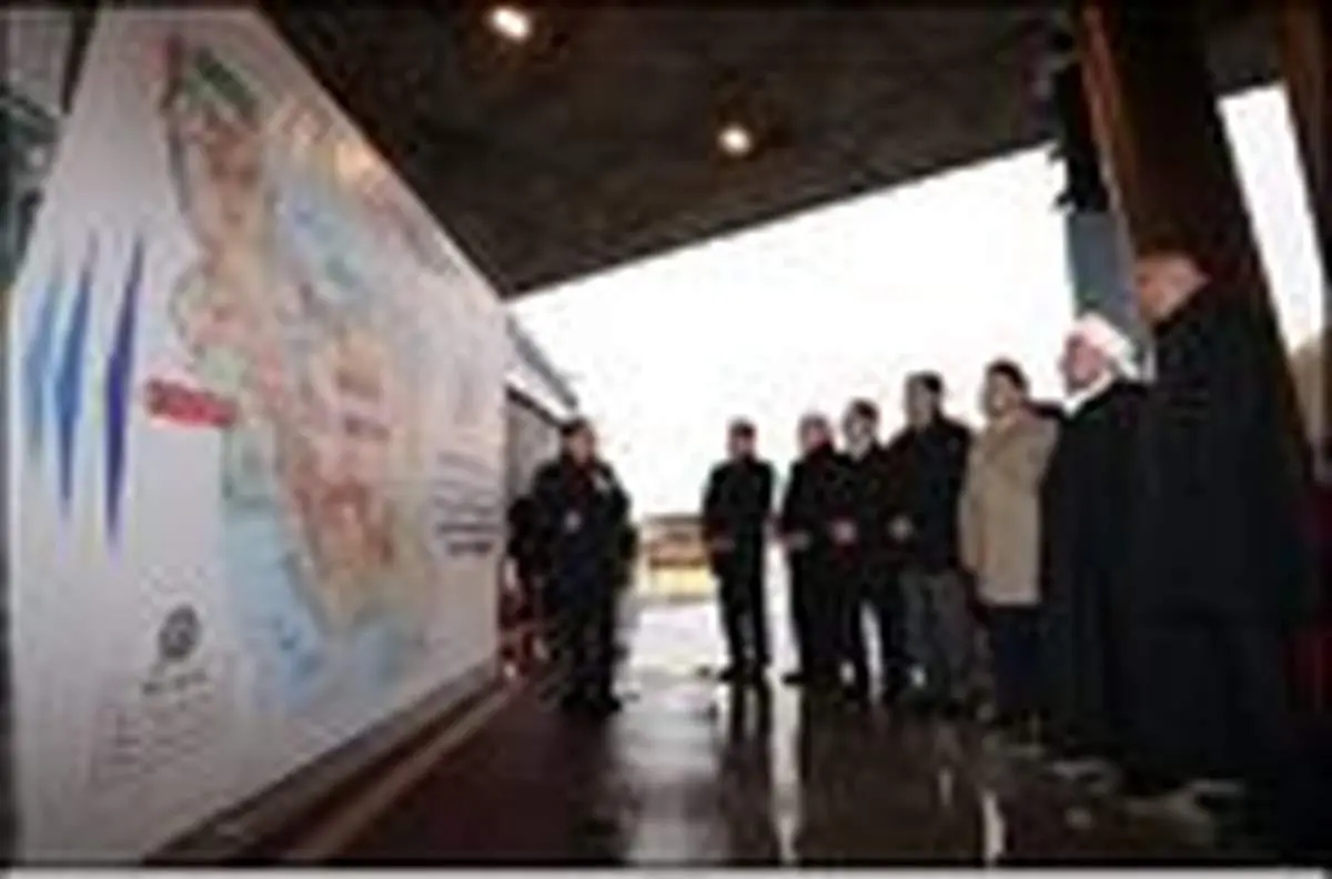 روحانی در بهره برداری رسمی از منطقه یک آزادراه تهران-شمال