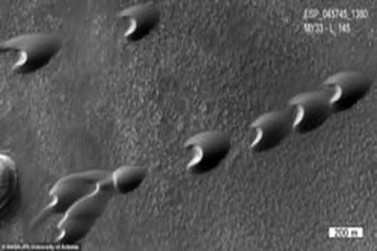 تصاویر متحرک حیرت‌انگیز از مریخ