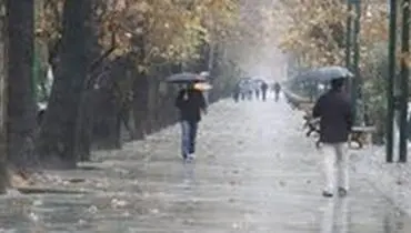 فعالیت سامانه بارشی در کشور از امشب یکشنبه