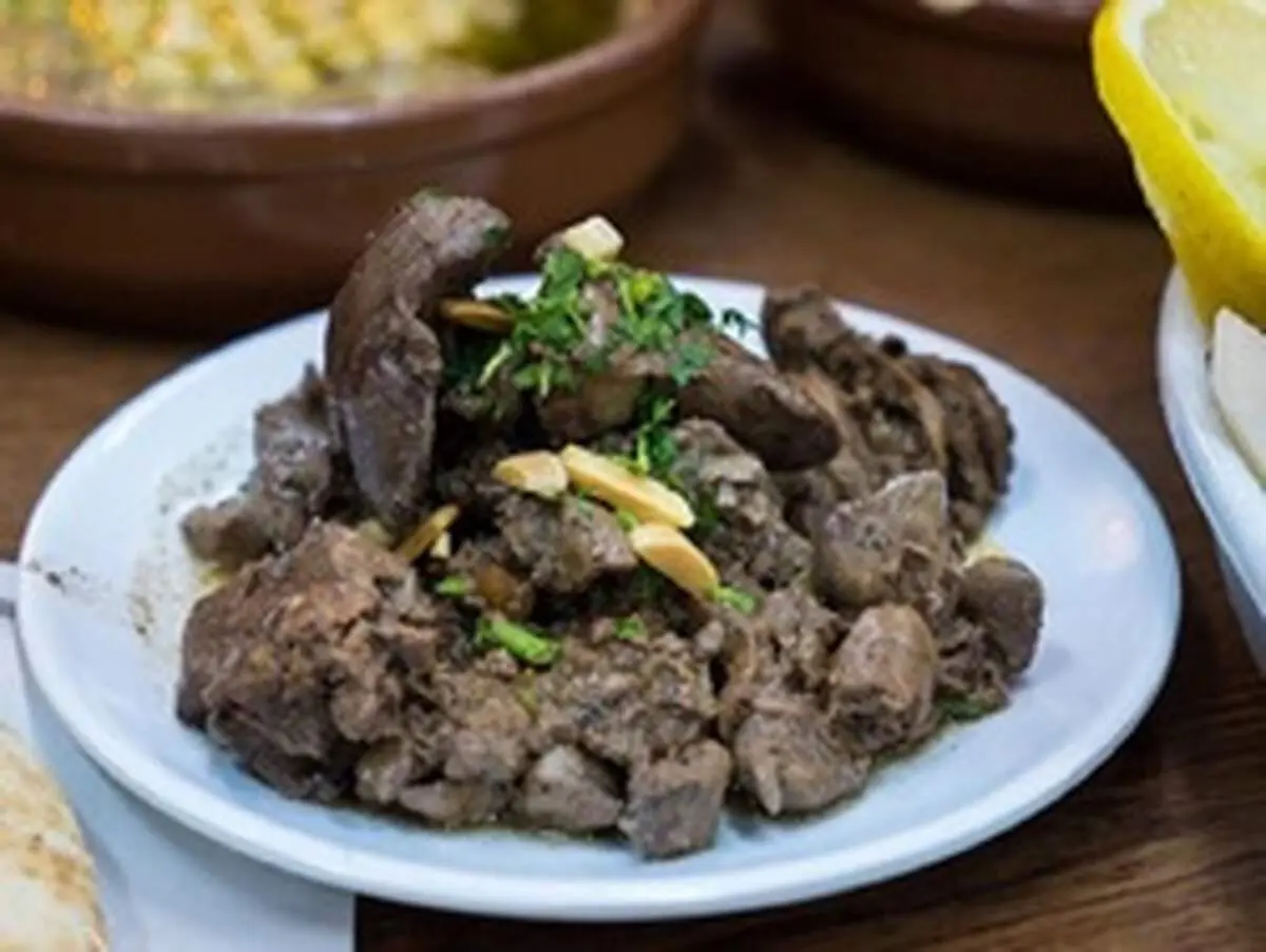 طرز تهیه کباب جگر عربی