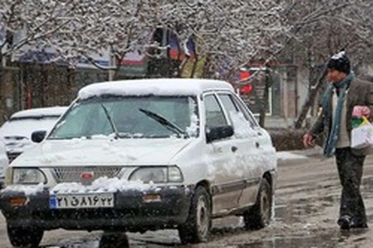 هواشناسی ایران ۹۸/۱۲/۱۴| برف و باران ۲ روزه در برخی استان ها/ افزایش آلودگی هوا شهرهای صنعتی در آخر هفته