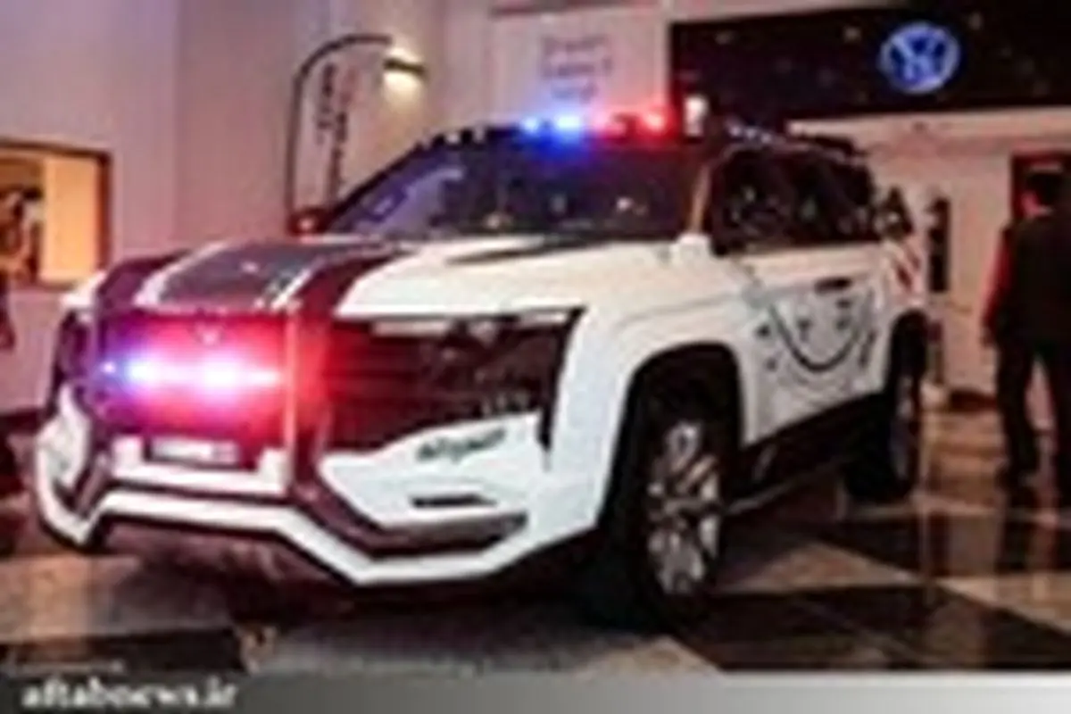 خودرو‌های لاکچری پلیس دبی