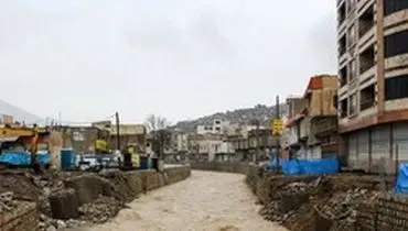 خسارت سیل به پل‌ها و راه‌های روستایی کوهدشت