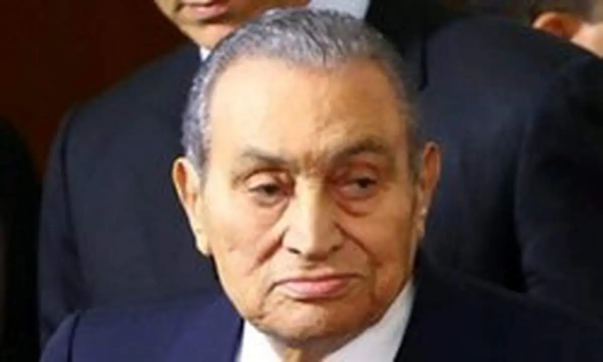 حسن مبارک به خاک سپرده شد +عکس