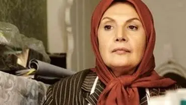 بازیگر زن ایرانی در سوگ همسرش نشست