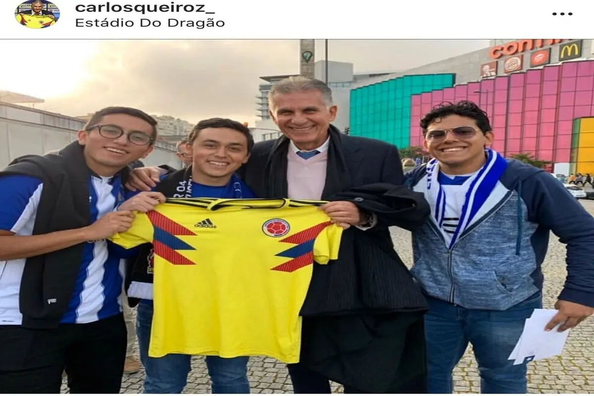 جدیدترین عکس سرمربی سابق تیم ملی در کلمبیا