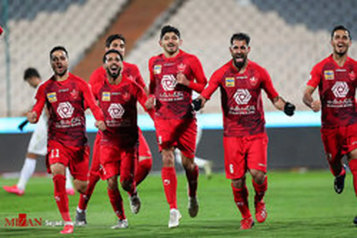 جدول رده‌بندی لیگ برتر با پایان هفته بیست‌ویکم؛ همه نتایج به نفع پرسپولیس رقم خورد