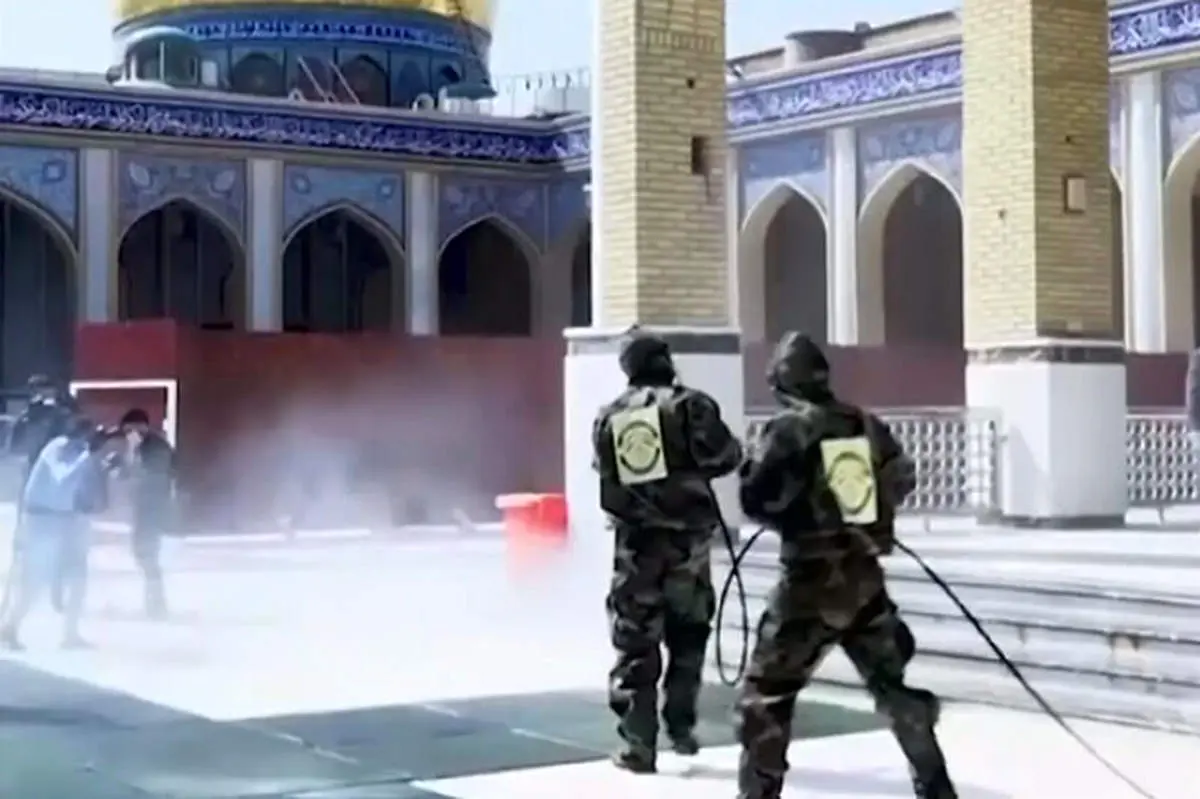 ببینید | عراقیها اینگونه به جنگ کروناویروس رفتند