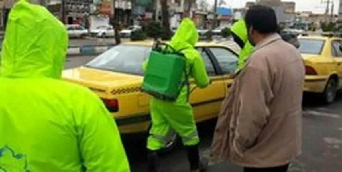 گلایه تاکسیرانان از کمبود مواد ضدعفونی