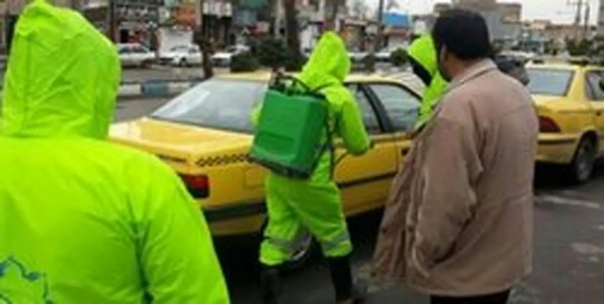 گلایه تاکسیرانان از کمبود مواد ضدعفونی