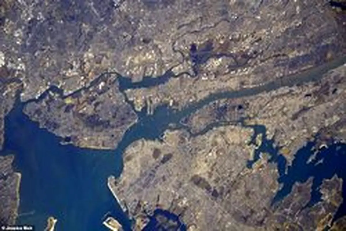 تماشای شهر‌های مختلف آمریکا از فضا+تصاویر