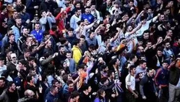شورش هواداران والنسیا علیه کرونا +عکس
