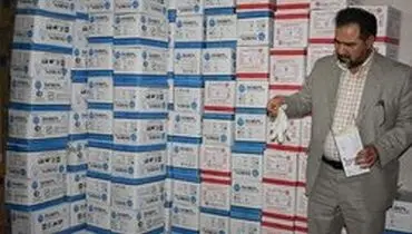 کشف ۸ انبار احتکار دستکش، ماسک و الکل در کرمانشاه