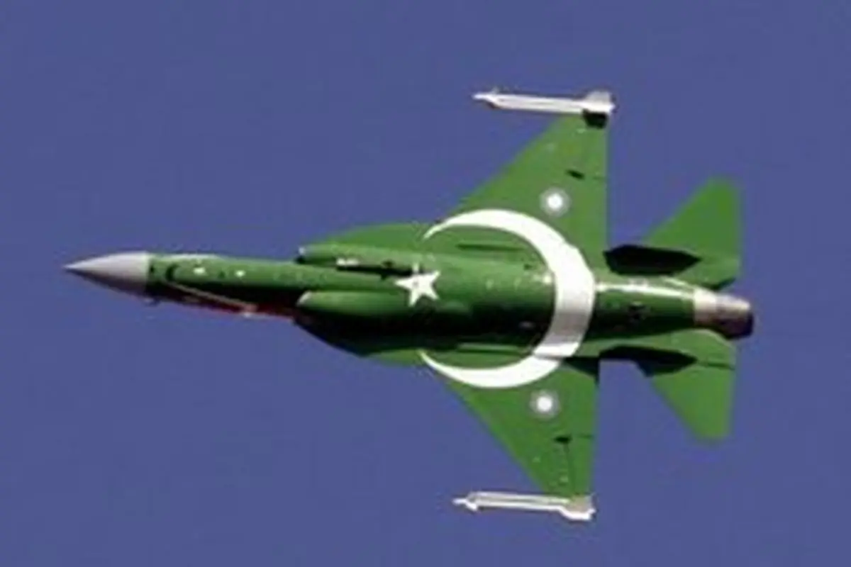 سقوط یک جنگنده پاکستانی در اسلام آباد