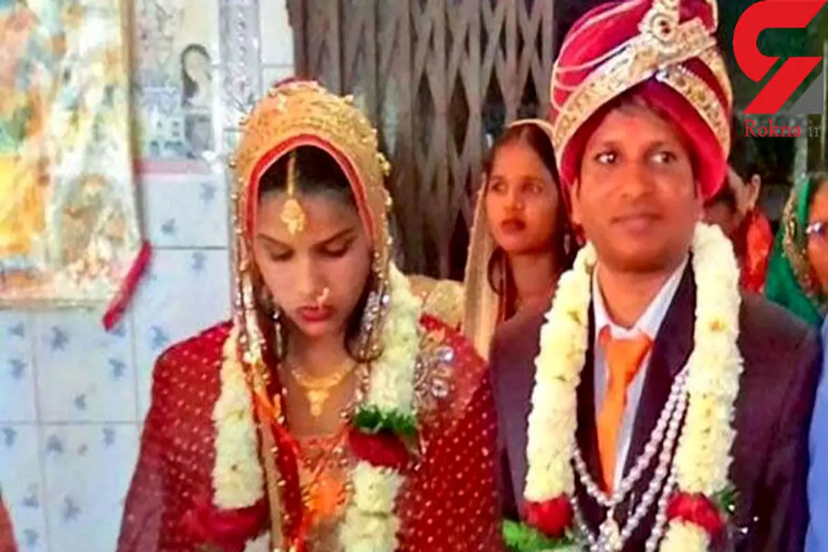 جنجال در مراسم ازدواج به خاطر کچلی داماد +عکس