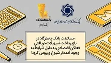 به دلیل شرایط ناشی از شیوع ویروس کرونا؛ شرایط مساعدت در بازپرداخت تسهیلات دریافتی فعالان اقتصادی اعلام شد