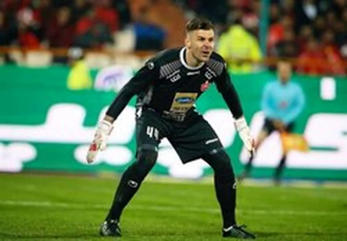 دروازه‌بان پرسپولیس مطالباتش را گرفت و به کشورش رفت