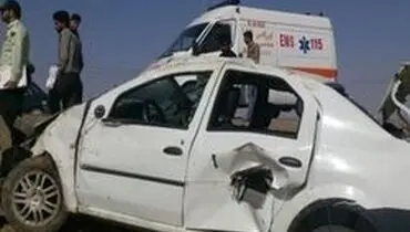 ۵ کشته و مجروح در تصادف آزاد راه ساوه به همدان