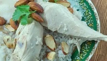 پخت برنج با مرغ به روش لبنانی