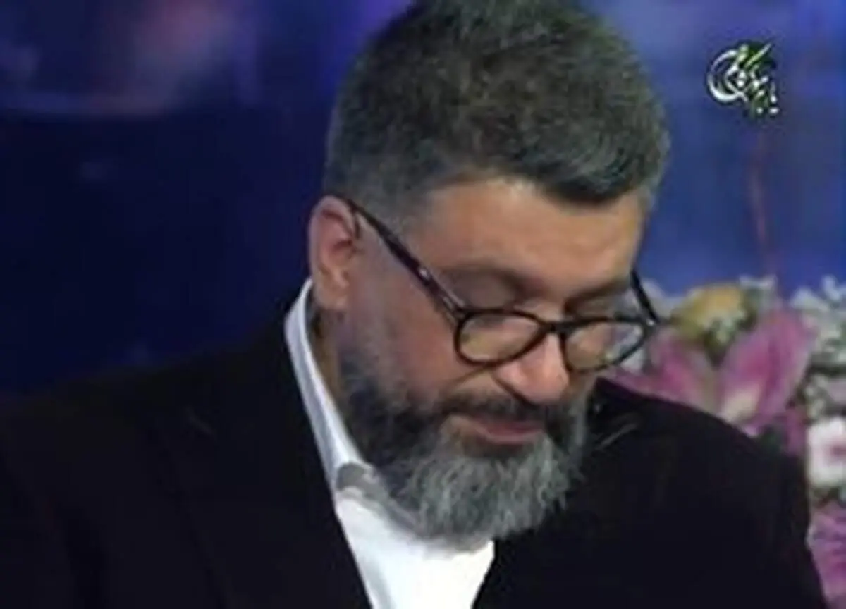 بغض رشیدپور در شبِ سال تحویل روی آنتن زنده تلویزیون