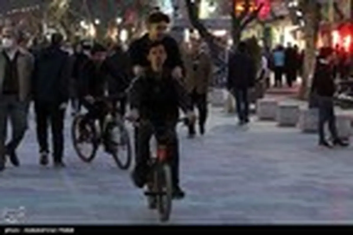 تردد‌های غیر ضروری مردم در شهر - همدان
