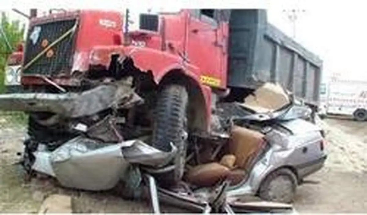 مصدومیت ۲۸۰۰ نفر در سوانح رانندگی نوروزی