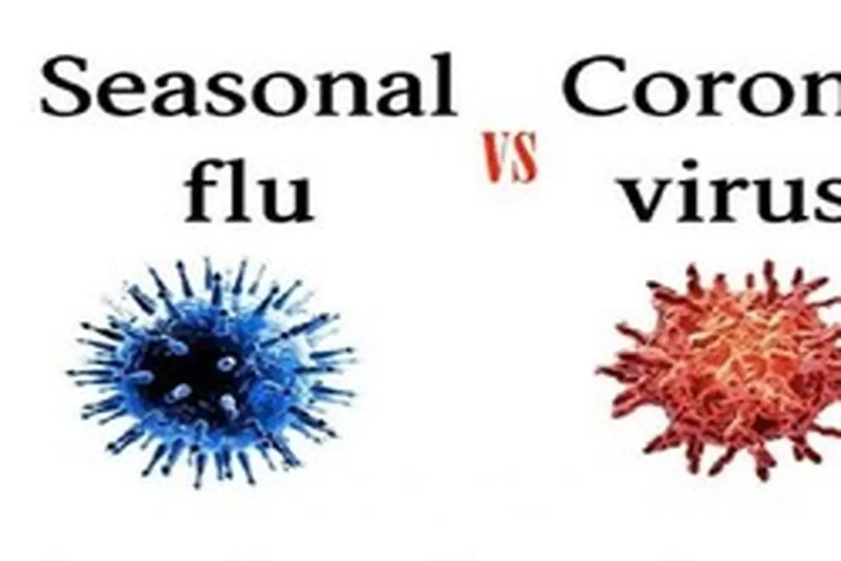 چرا از آنفلونزا به اندازه کرونا ویروس نمی‌ترسیم؟