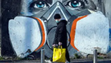 نقاشی‌های خیابانی از ویروس کرونا