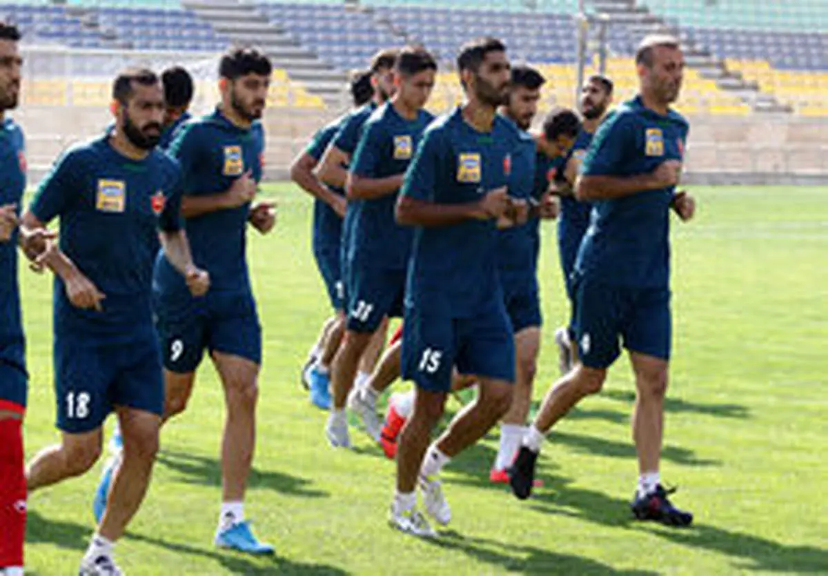 تصویری جنجالی از تمرینات مخفی پرسپولیسیها