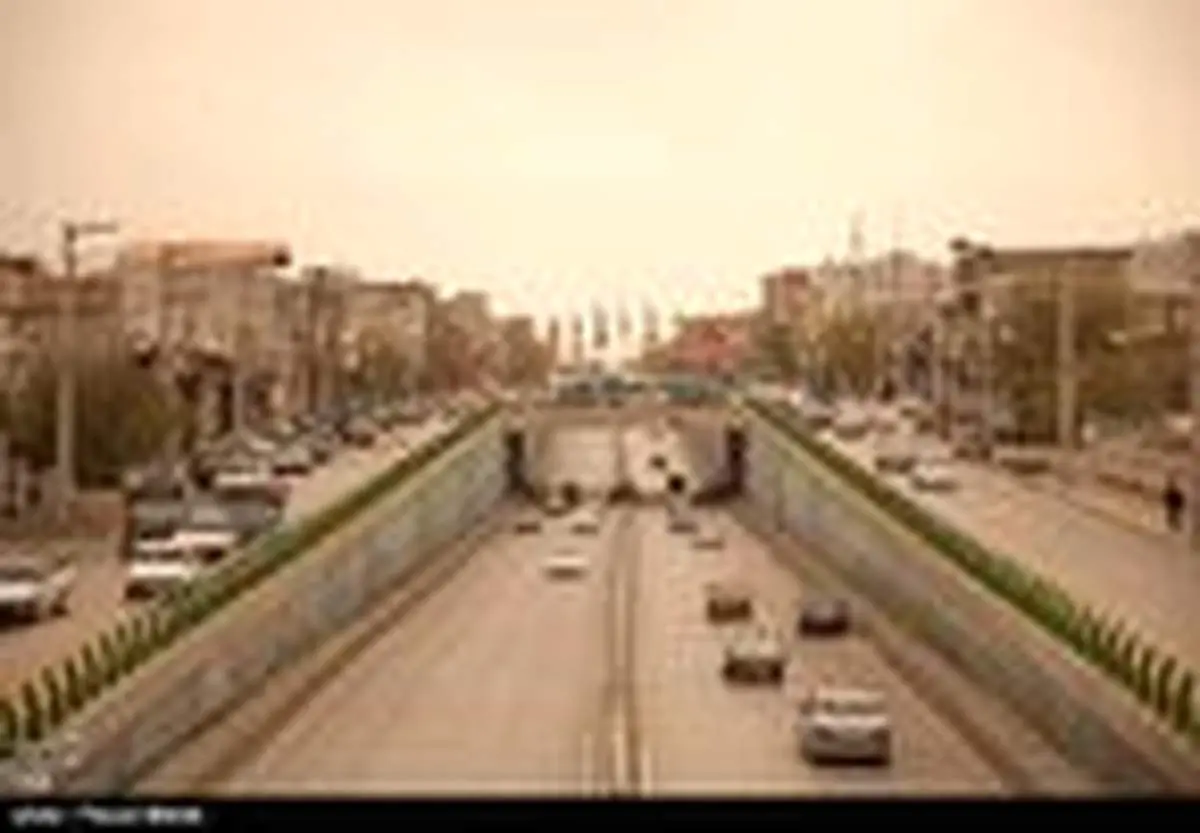 هجوم ریزگردها به کرمانشاه