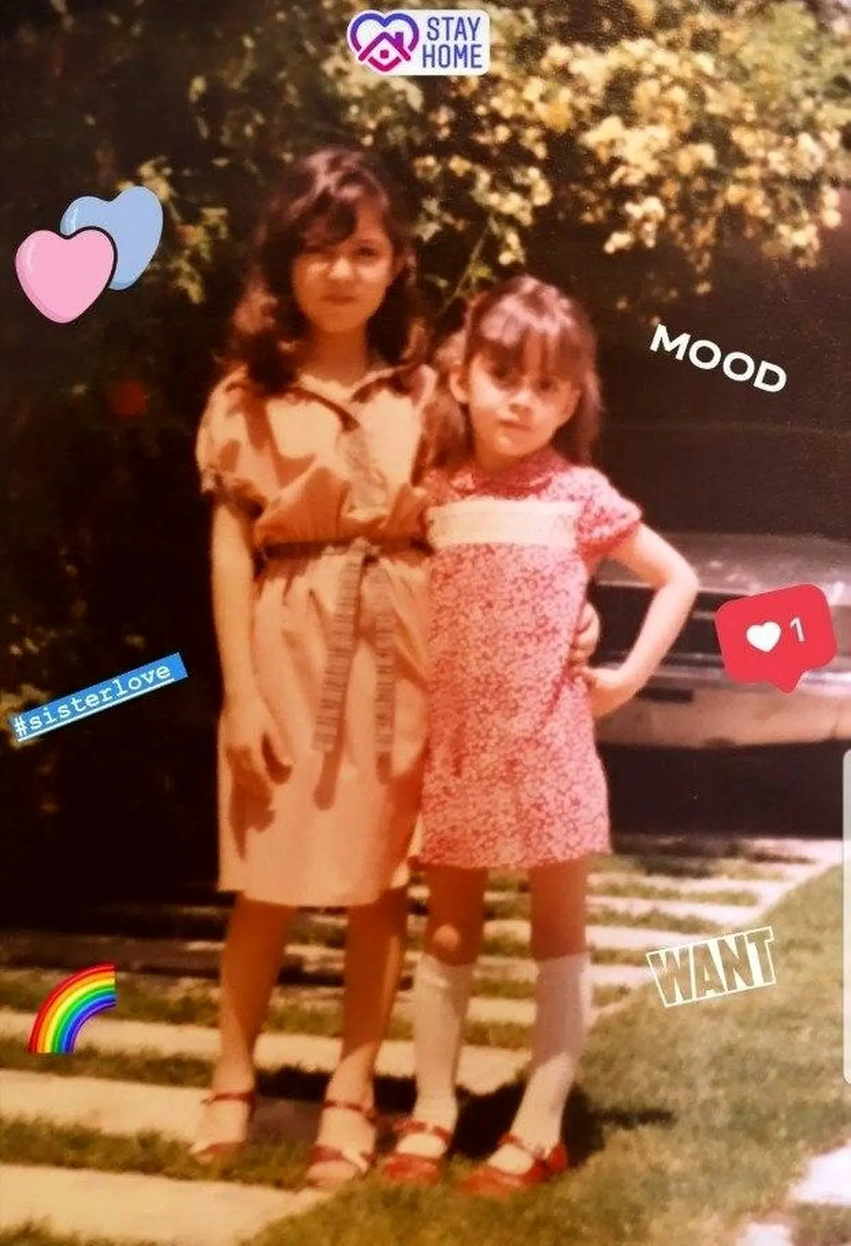 عکسی از دوران کودکی بهاره کیان افشار