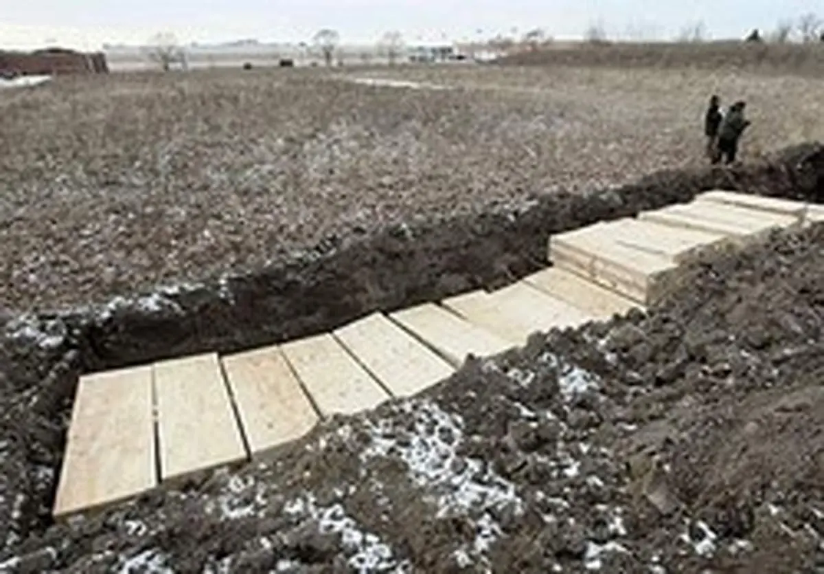 حفر گورهای دسته جمعی برای قربانیان کرونا در نیویورک توسط زندانیان