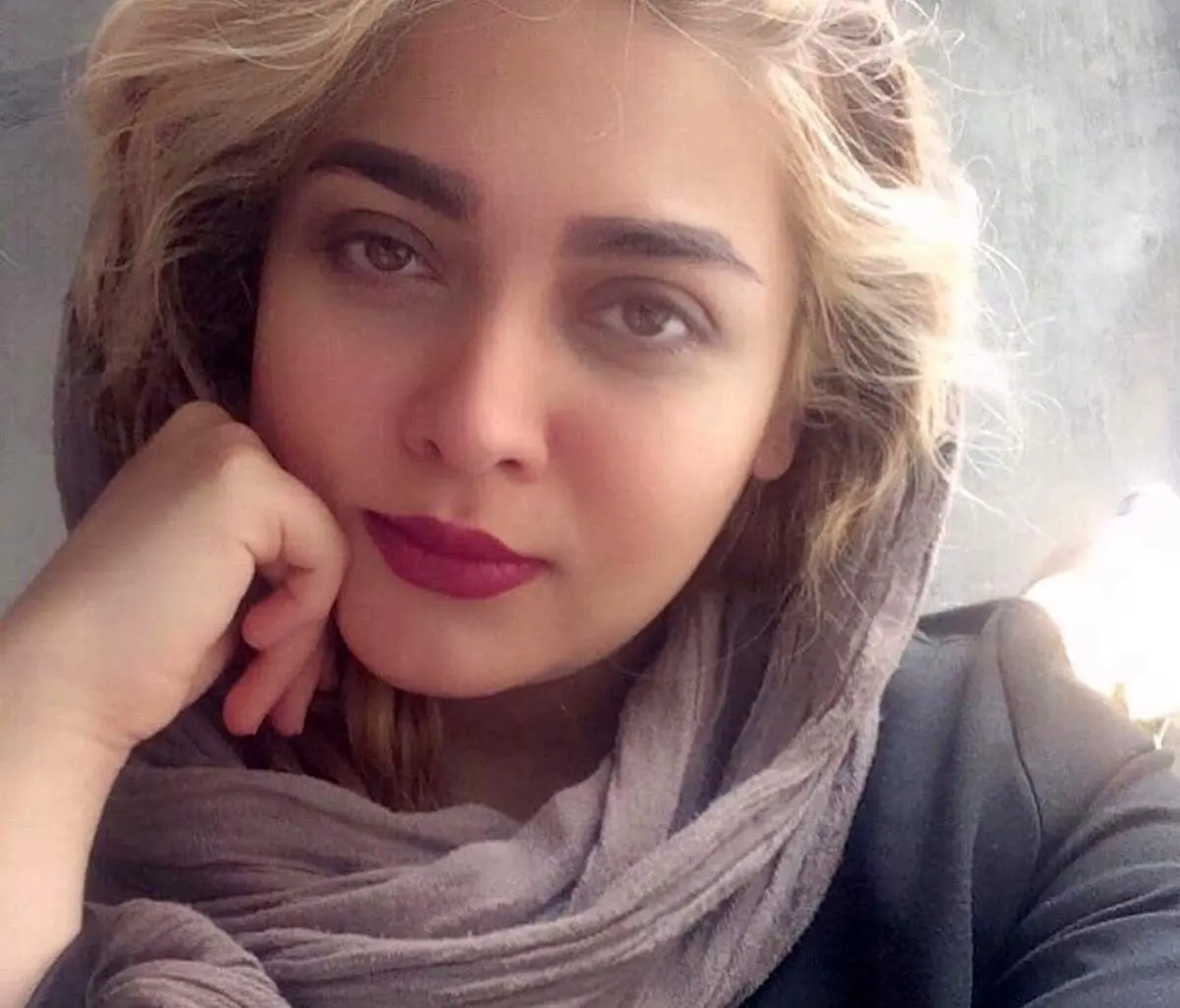 تصویری از دختر محمود نقاش
